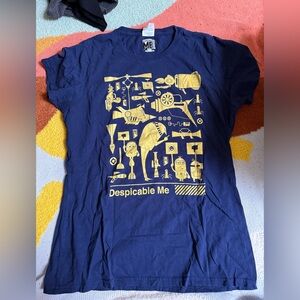 Despicable Me Navy Blue Graphic Tee